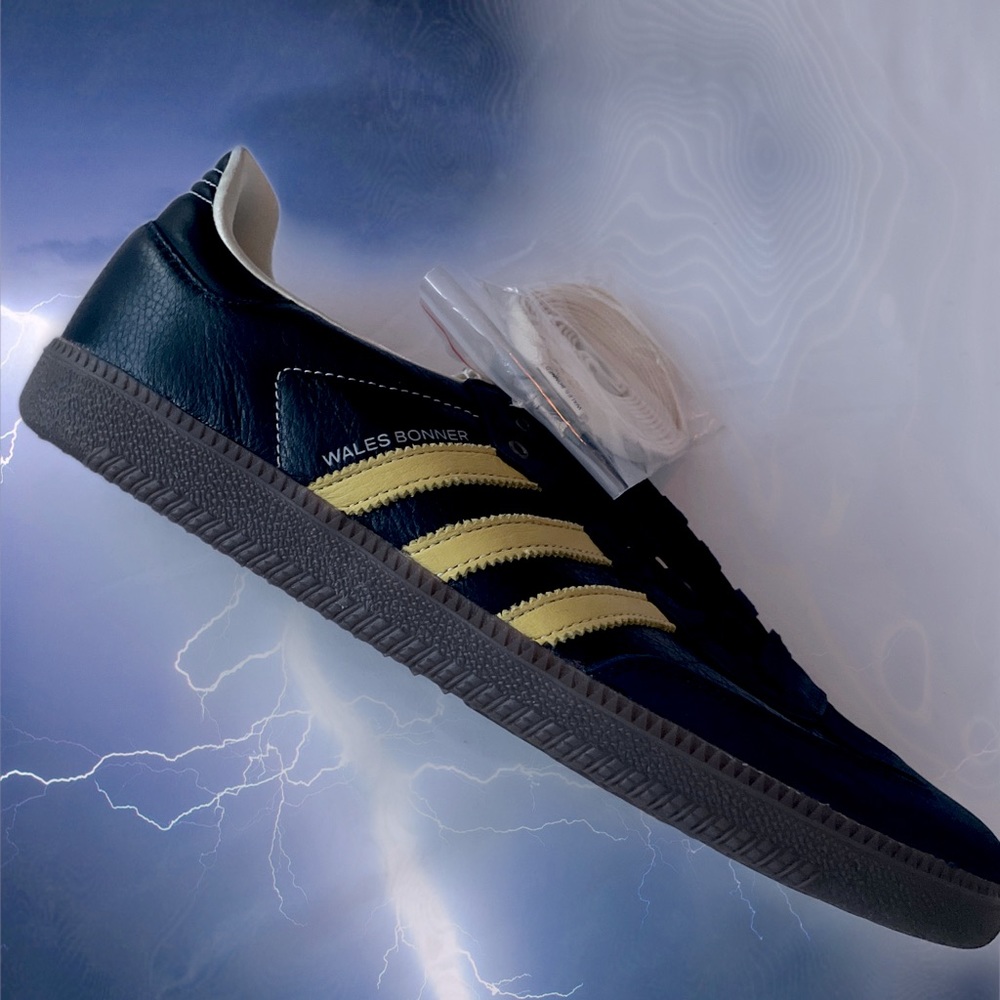 Adidas Samba Wales Bonner Navy/Yellow NEW
